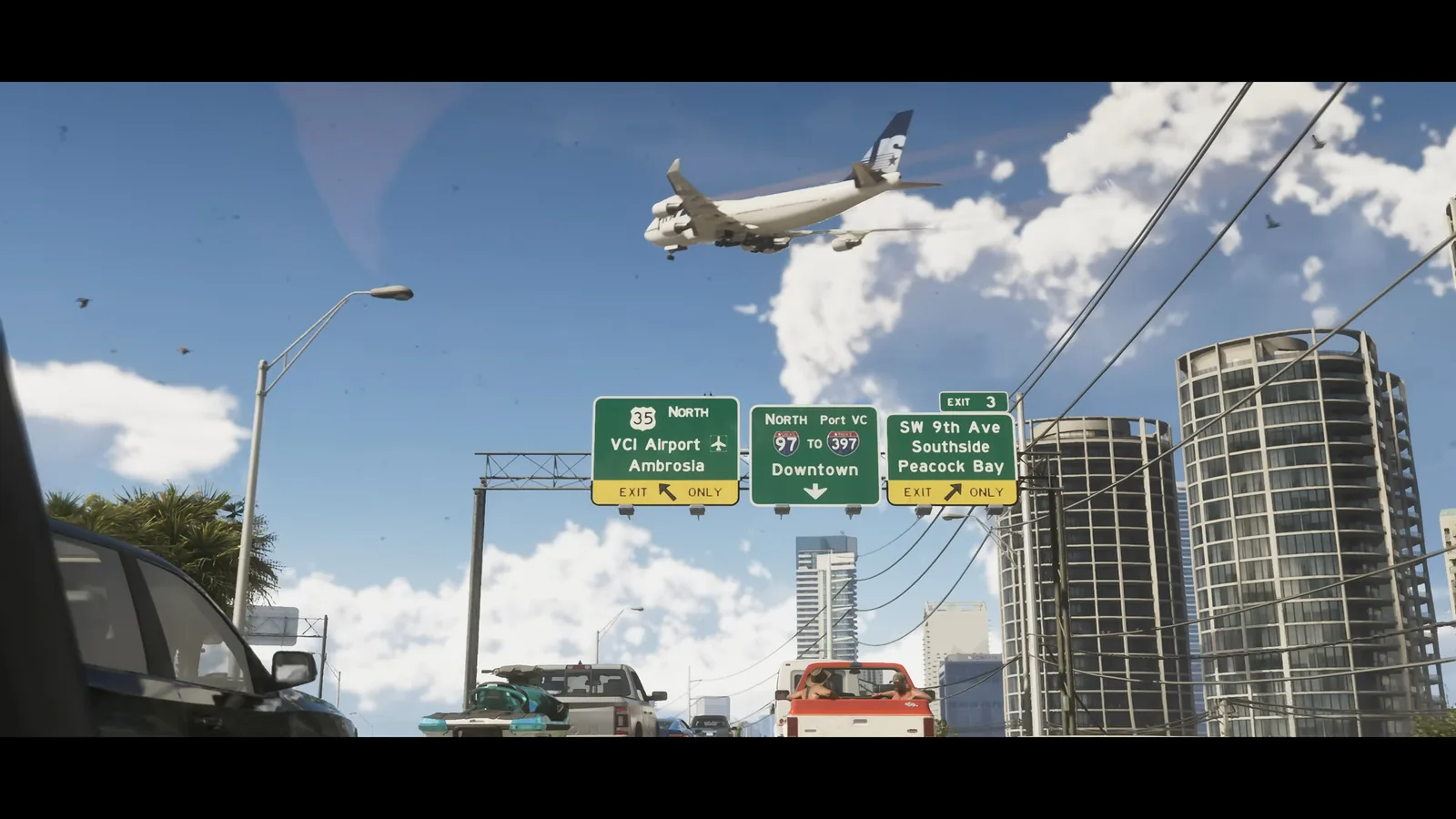 PLACA VCI Airport, Ambrosia, Downtown, Southside and Peacock Bay