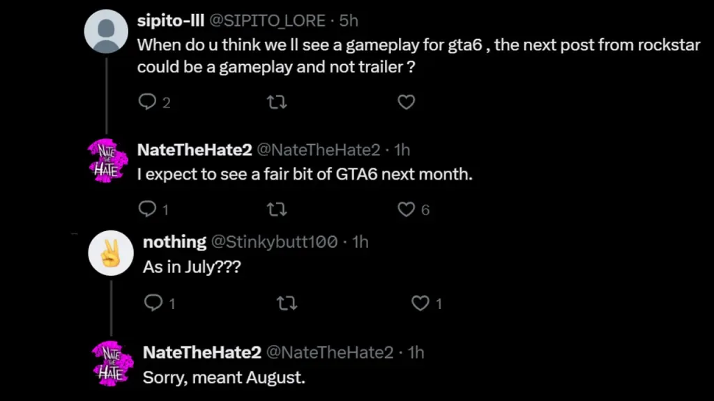 O GAMEPLAY DE GTA 6 PODE SER REVELADO EM AGOSTO