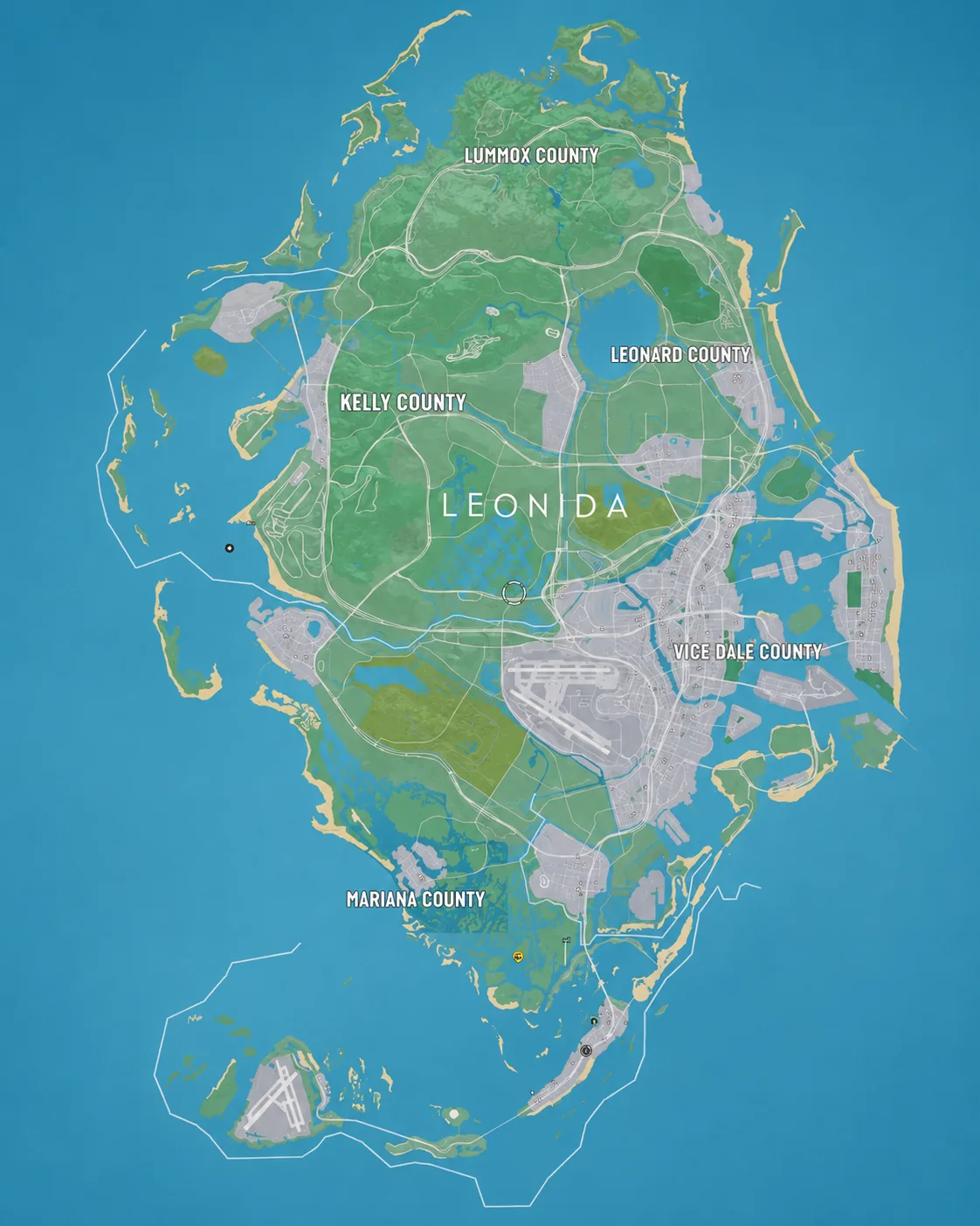MAPA GTAVI SUPOSTAMENTE VAZADO